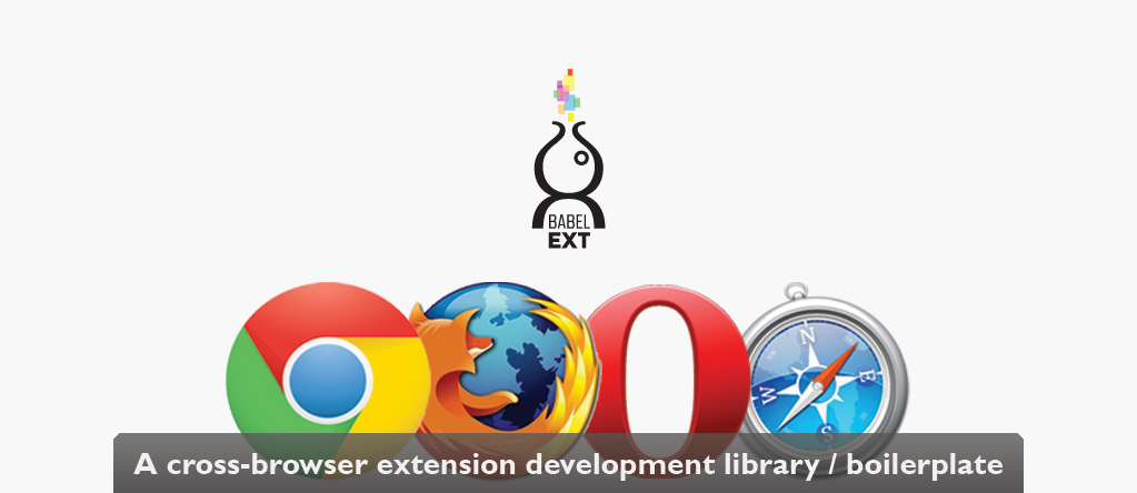 A cross-browser extension development library/boilerplate